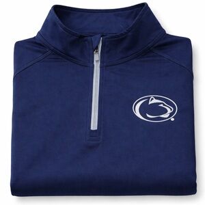 Under Armour Penn State Quarter Zip Pullover Navy Blue Size Medium
